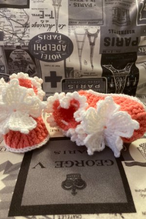 Работа пинетки ажурные