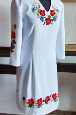 Робота Сукня вишита жіноча Маки