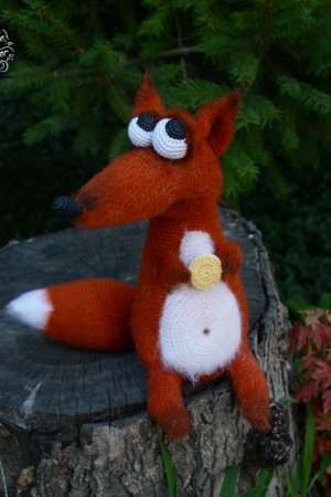 Робота Лисиця з печивом