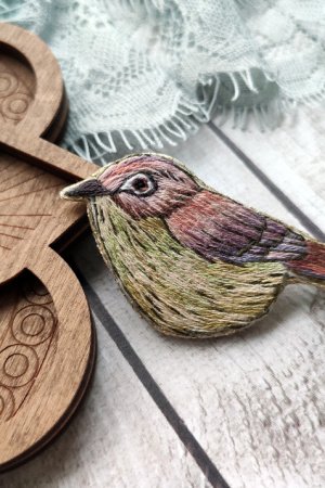 Робота Брошка пташка Міранда #2