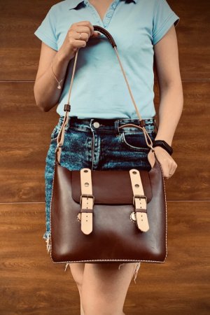 Робота Шкіряна жіноча сумка, кожаная сумка