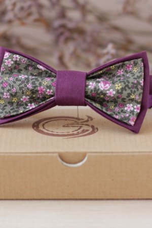 Робота Метелик бузковий з зеленим "Romantik"