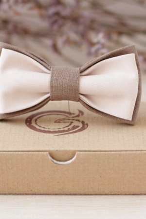 Робота Метелик подвійний "Мокко+ бежева пудра"