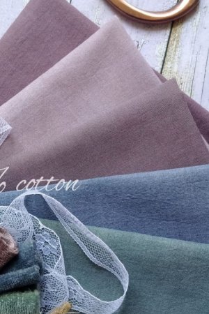 Работа Набор батиста ручного окрашивания 5 шт.