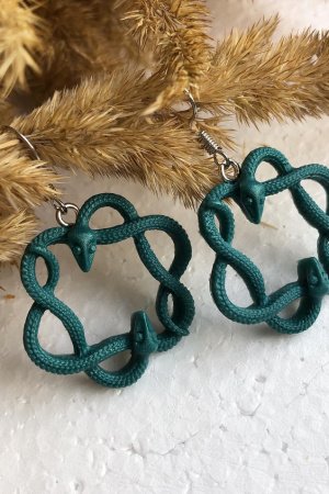 Работа Серьги Змеи 