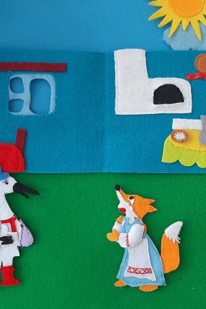 Робота Казка "Лисичка і Журавель"