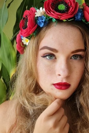 Работа Венок для фотосессии с маками 