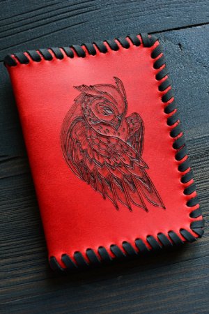 Робота Обкладинка на паспорт з совою