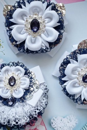 Работа Праздничный белый комплект на 1 сентября