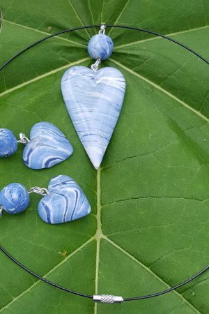 Работа Комплект украшений "Море"