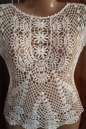 Робота Майка біла, ажурна