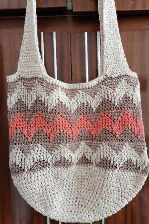 Работа Сумка вязанная