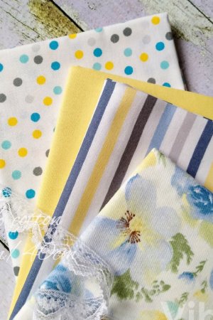 Робота Набір бавовни для рукоділля 4 шт. акварель