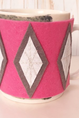 Робота Накружечнік (чохол на кружку) з фетру