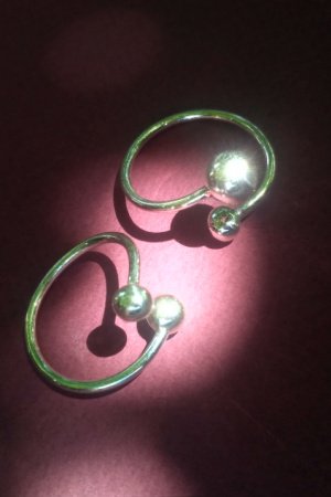 Работа Кольца " Шарики". Серебро.