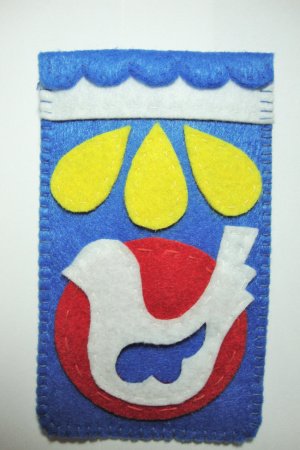 Работа Чехол из фетра