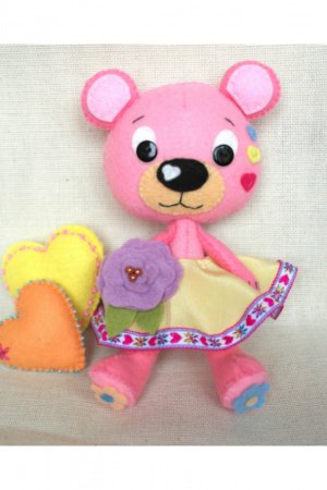 Робота ведмедик рожевий