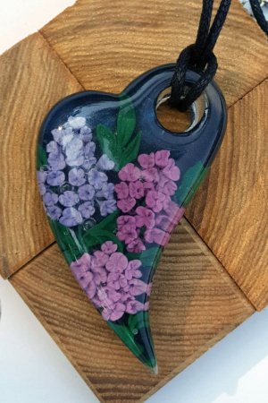 Робота Кулон "Сирень"