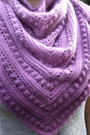 Робота Бактус ажурні гачком шарф ажурним