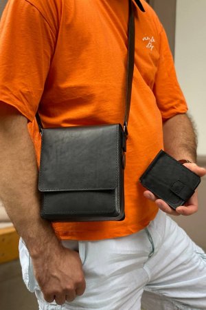 Работа Набор сумка планшет + прижим для купюр