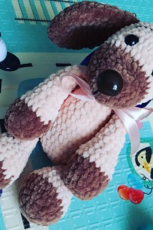 Робота Іграшка Собачка в'язана