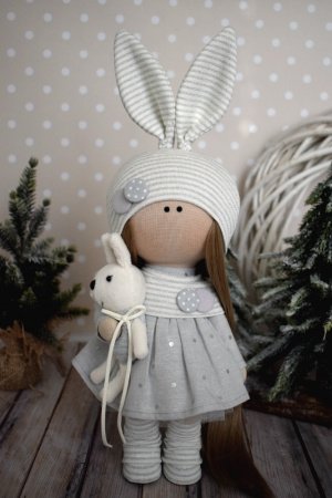 Работа Малышка-зайка