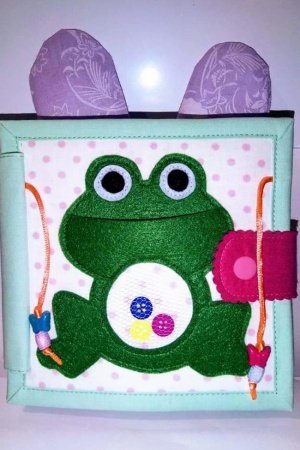 Работа Развивающая книжечка