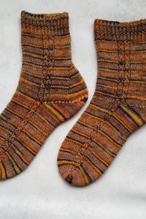 Работа Вязаные носки №67