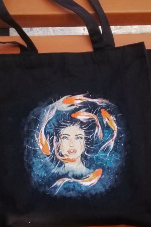 Работа Шоппер "Девушка" 