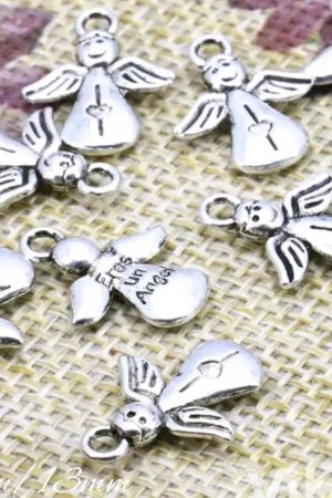 Робота Підвіска-шарм ангел срібло