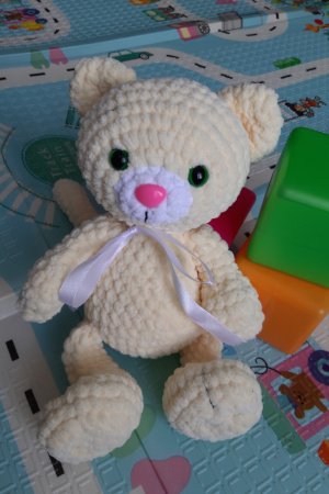 Робота Іграшка Киця в'язана