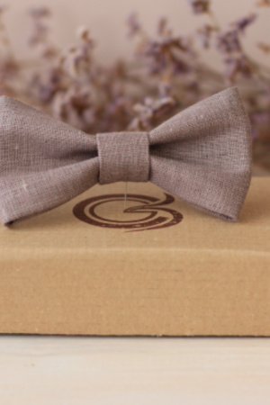 Работа Галстук-бабочка "Какао"