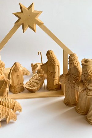 Работа Вертеп, вертеп, рождественский декор