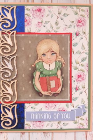 Работа Открытка "Думаю о тебе"