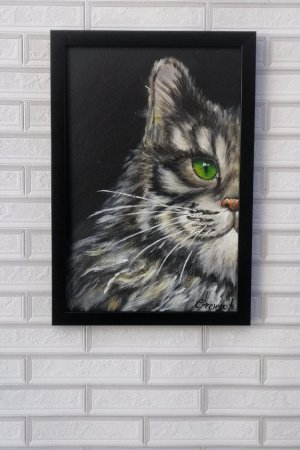 Робота Картина "Кот" 