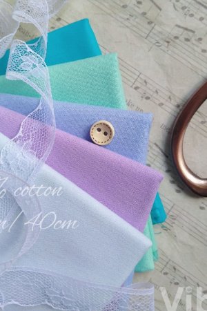 Работа Набор однотонной хлопка 5шт. нежность