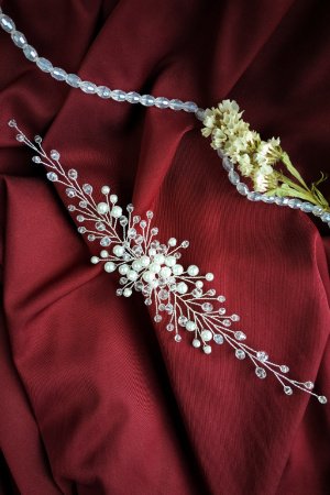 Робота Гілочка віночок прикраса у зачіску нареченої на весілля