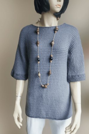 Робота Светр-жилет женскій.Туніка з пухнастою ангори