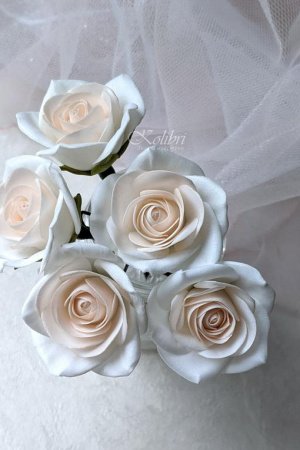 Работа Заколки для волос с маленькими