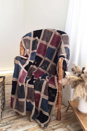 Работа Плед Дачный  