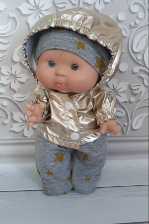 Работа Одежда для пупса Нинес донил 26 см. Костюм.