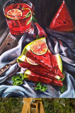 Робота Натюрморт з Арбузом