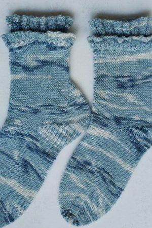 Работа Вязаные носки №70