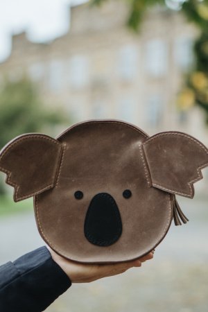 Робота Дитячий шкіряний рюкзак 