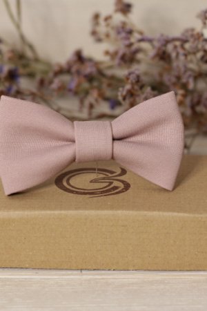 Работа Галстук-бабочка "Дымчатая Роза"