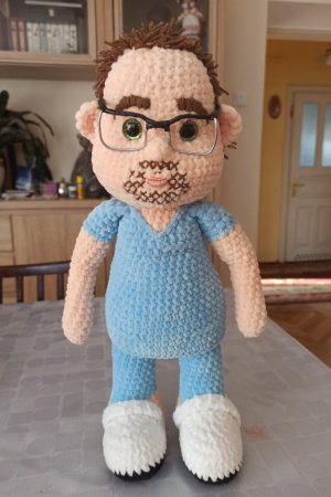 Работа портретная кукла