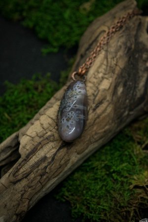 Робота Кулон "Дендрітовий агат"