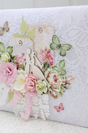 Работа Большой свадебный альбом (с фотографиями заказчика) 