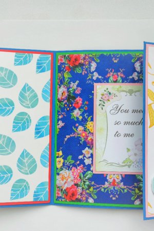 Работа Непростая открытка  " Признание"