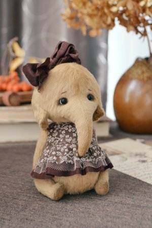 Работа Слоник Тедди Булочка